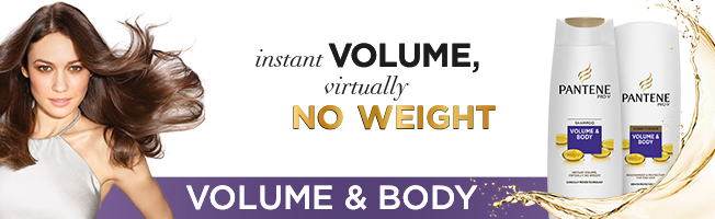 Volume & body - Instant volume, virtually no weight